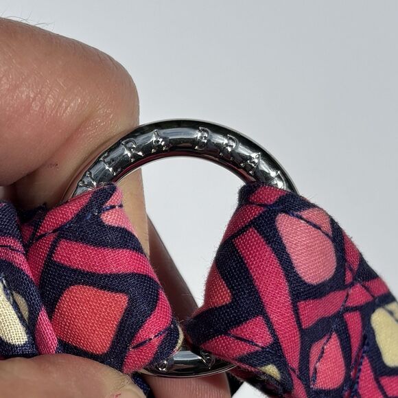 Vera Bradley Katalina Pink Diamonds Messenger Laptop Bag Preowned but Unused - Picture 9 of 12